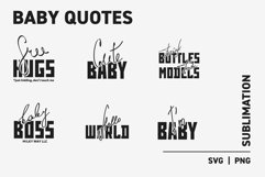 Baby Quotes T-Shirt SVG - Handwritten Art Product Image 8