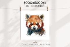 Baby Red Panda Floral Animals Clipart PNG Scrapbook Nursery art Image Watercolor  Transparent Print invitation shirt designs sublimation kids printable digital watercolor floral baby red Panda, scrapbooking clipart, sublimation nursery drawing, forest