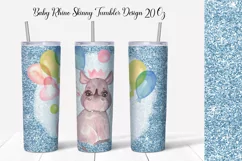 Baby Rhino Tumbler Design. Product Image 1