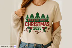 Baby's First Christmas 2025 PNG, SVG, Sublimation Design Product Image 3