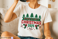 Baby&#039;s First Christmas 2025 PNG, SVG, Sublimation Design Product Image 4