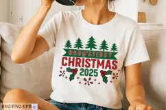 Baby's First Christmas 2025 PNG, SVG, Sublimation Design Product Image 4