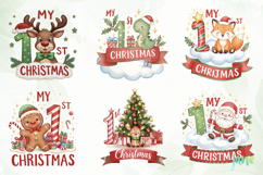 Baby’s First Christmas Sublimation Product Image 3