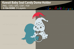 Kawaii Baby seal candy dome Product Image 2