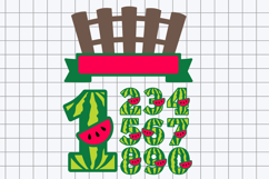Baby Sheep Watermelon Topper 3D SVG Product Image 3