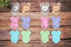 It's a boy and It's a Girl card templates | Baby shower card Product Image 2