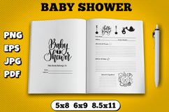 Amazon kdp baby shower interior for kindle publisher Product Image 1