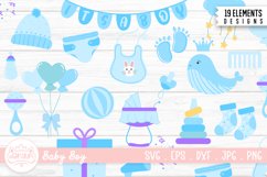 Baby Shower Clipart Bundle | Nursery SVG Product Image 1