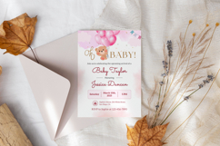 Teddy Baby Shower Invitation Templates Product Image 1