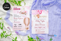 Teddy Baby Shower Invitation Templates Product Image 8