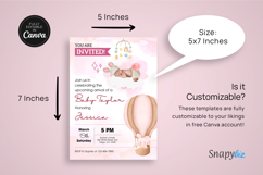 Teddy Baby Shower Invitation Templates Product Image 4