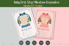 Baby first step milestone card Product Image 3