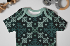Snowflake Seamless Pattern | WInter Nordic Pattern Product Image 4
