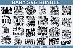 Baby SVG Bundle - Funny Baby SVG Design Bundle Product Image 1