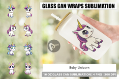 Glass Can Baby Unicorn Product Image 1