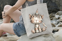 Baby Unicorn Cat Smile Clipart Product Image 3