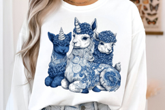 Baby Unicorn Lamb Smile Clipart Product Image 2