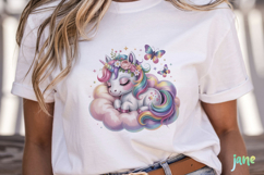 Baby Unicorns Sublimation Clipart Product Image 6