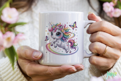 Baby Unicorns Sublimation Clipart Product Image 7
