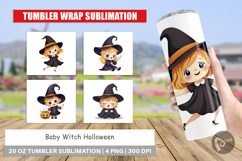 Tumbler Baby Witch Halloween Product Image 1