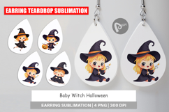 Earring Baby Witch Halloween Product Image 1