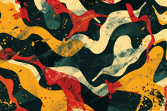 Organic Flow Modern Abstract Pattern Background Wallpaper Product Image 1