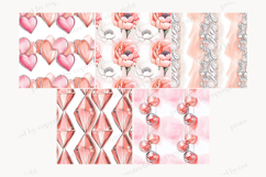 GlamArtZhanna, Bachelorette party, Bachelorette paper, Party digital paper, Party pattern, Girls night paper, bestie digital paper, bestie pattern, bridesmaid paper, bridesmaid pattern, Blush digital paper, Blush pattern, Blush background, wedding paper