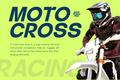 Back Race Italic - Modern Sans Serif Font Product Image 8