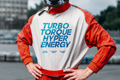 Back Race Italic - Modern Sans Serif Font Product Image 9