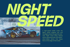 Back Race Italic - Modern Sans Serif Font Product Image 15