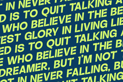 Back Race Italic - Modern Sans Serif Font Product Image 17