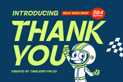 Back Race Italic - Modern Sans Serif Font Product Image 20