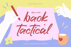 Back Tactical Sticky Notes Product Image 1