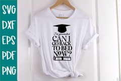 Im Graduated Funny Graduation SVG Cut file Product Image 1