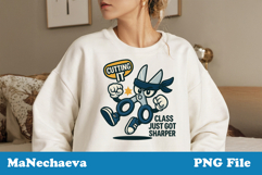 Back to School Cartoon PNG Bundle | Funny DTF Pack Product Image 7