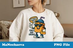 Back to School Sublimation PNG | Juiced Up Design Product Image 1