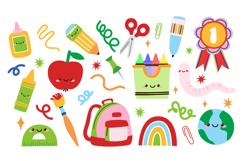 Back to School Clipart Playful Design Product Image 8