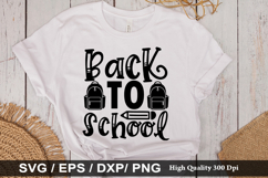 Back to School SVG Bundle - Back to School T-shirt Design Product Image 2