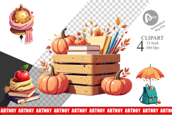 Back to Autumn Clipart Product Image 1