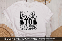 Back to School SVG Bundle - Back to School T-shirt Design Product Image 4