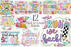 Back To School Bundle Png Clipart Product Image 1