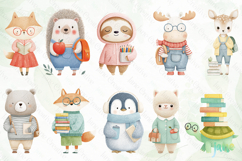 Back to School Clipart Sublimation Bundle Product Image 10