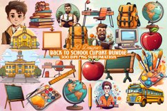 Back to School Clipart Bundle, Teacher Clipart, Watercolor Clipart, Watercolor School, School Clipart Png, Watercolor Clip Art, School Bus Clipart, Digital Clipart, Pencil Clipart, Student Clipart, Back To School Png, Education Clipart, Classroom Clipart,