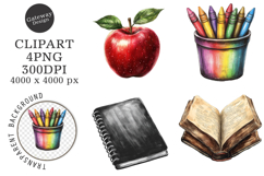 Back To School Clipart Product Image 1