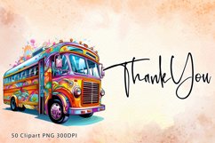 Back to School Clipart PNG, Back to School Bundle, Clipart, Back to School Watercolor, Back to School PNG, Back to School Sublimation Clipart, School Illustration, Digital Print, Digital Download