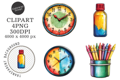 Back To School Clipart Product Image 1
