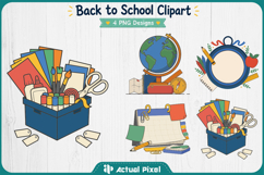 Back to School Clipart Collection Product Image 1