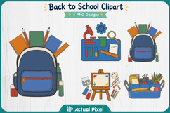 Back to School Clipart Collection Product Image 1