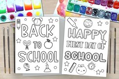 back to school coloring pages for kids I first day of school coloring pages