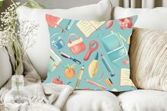 Pastel Back to School Digital Paper Bundle Product Image 3